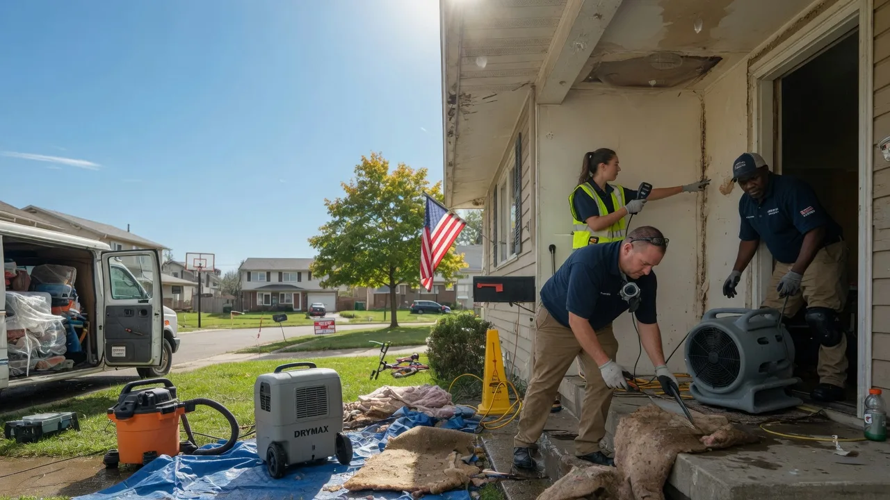 Water Damage Restoration in Kentucky near me